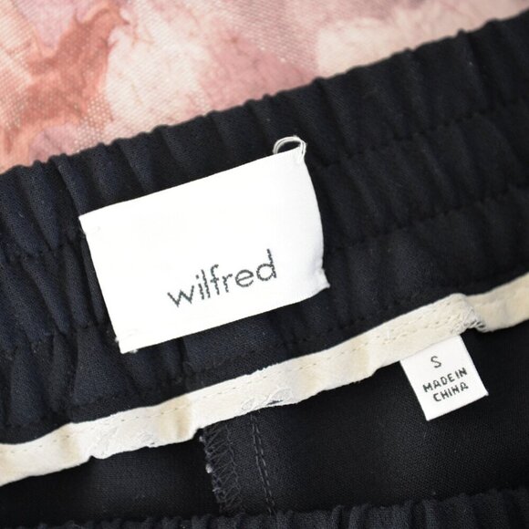 Aritzia Wilfred Black Buffon Jogger Pants Sz S - Picture 4 of 7
